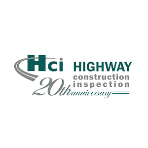HCI Logo de l'inspection de la construction des autoroutes