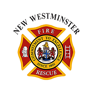 Logo du service d'incendie et de secours de New Westminster