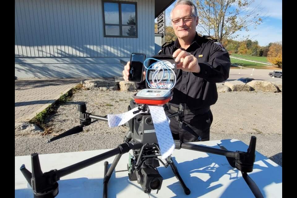 Chief Andrew with Drone Enabled AED Response