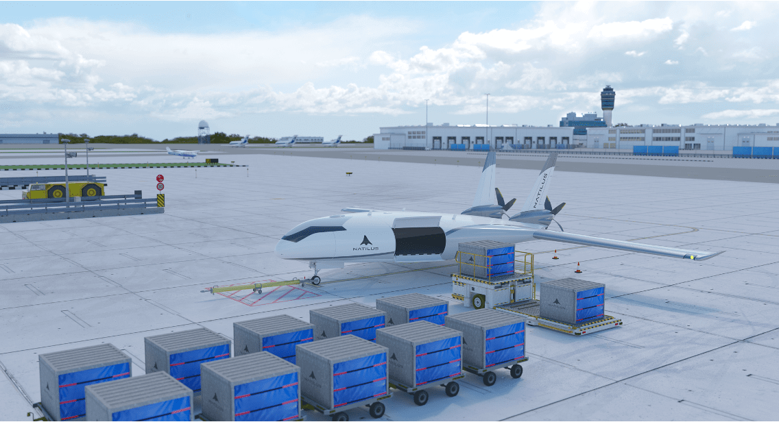 Natilus robot plane is the size of three Boeing 747 aircraft