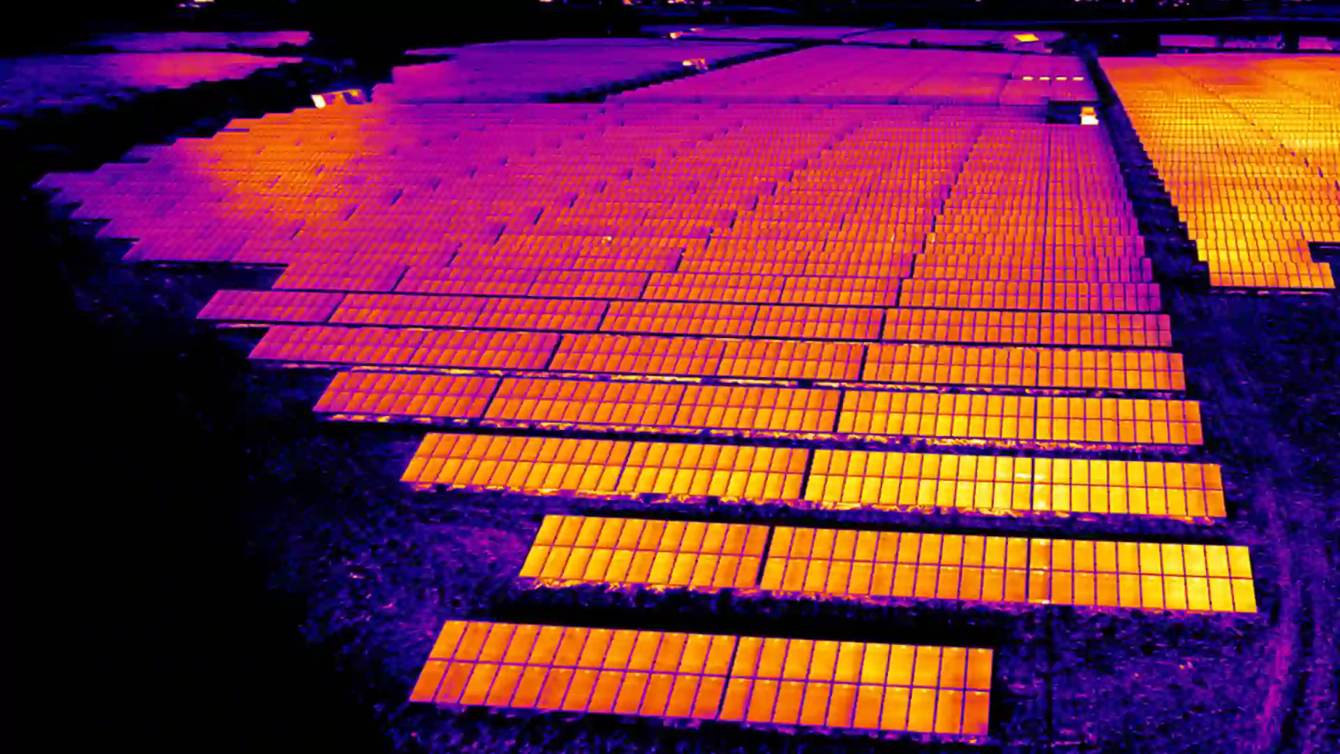 Thermal infrared view of asset